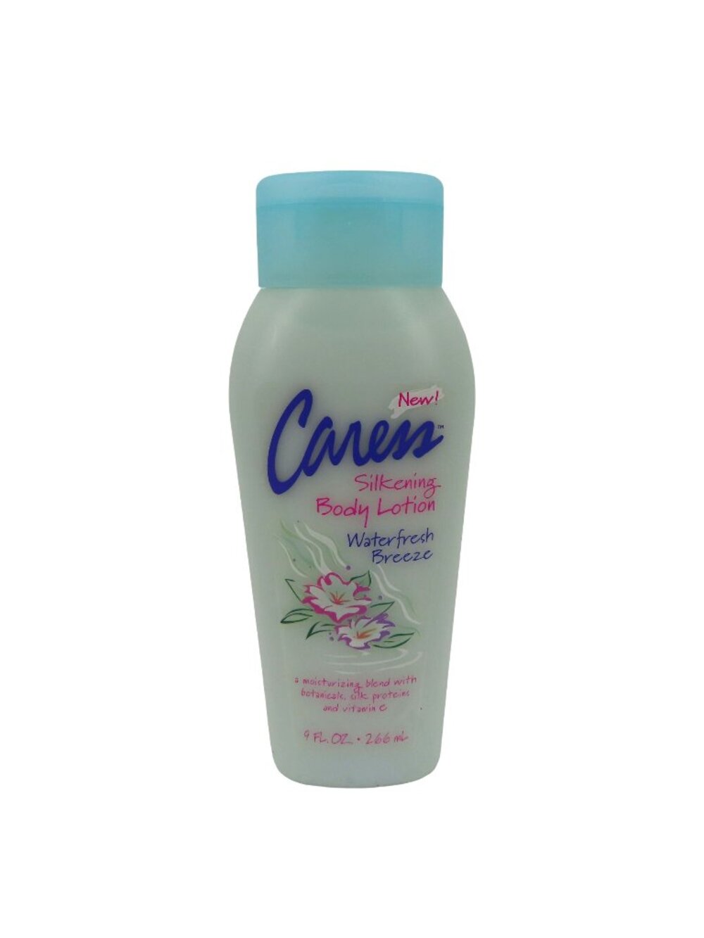 Caress Waterfresh Breeze Silkening Body Lotion 9 oz 1999 UPC 305218048005 NEW